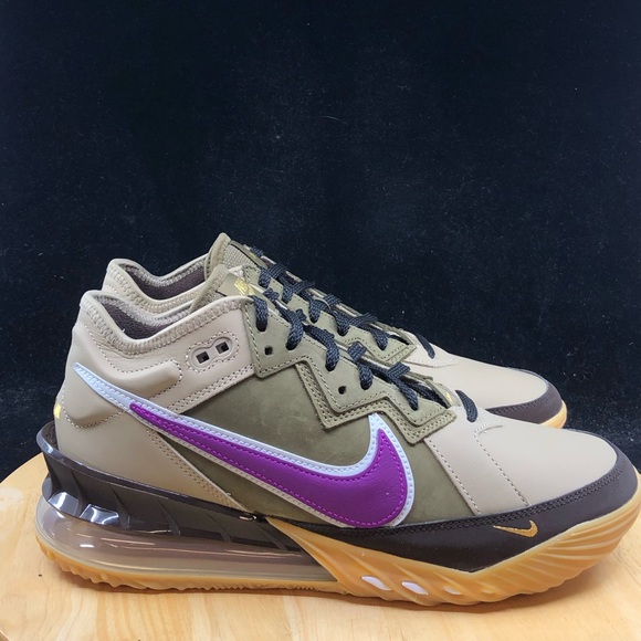 Nike LeBron XVIII 18 Low NRG x Atmos Khaki Mens Sz 10 Sneakers CW3153 200 NEW main image 10